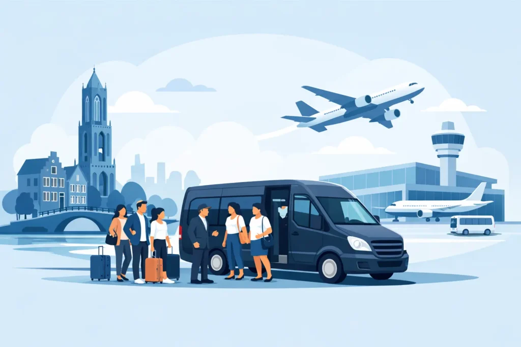 Taxibus Utrecht voor Schiphol en groepen