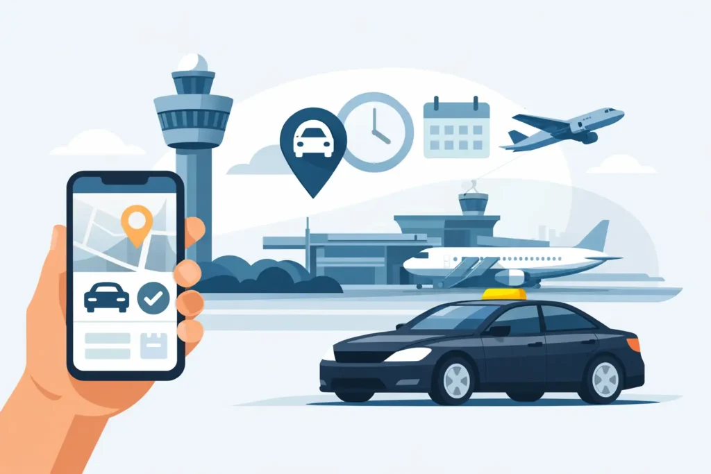 Schiphol taxi vooraf reserveren: slim of nodig?