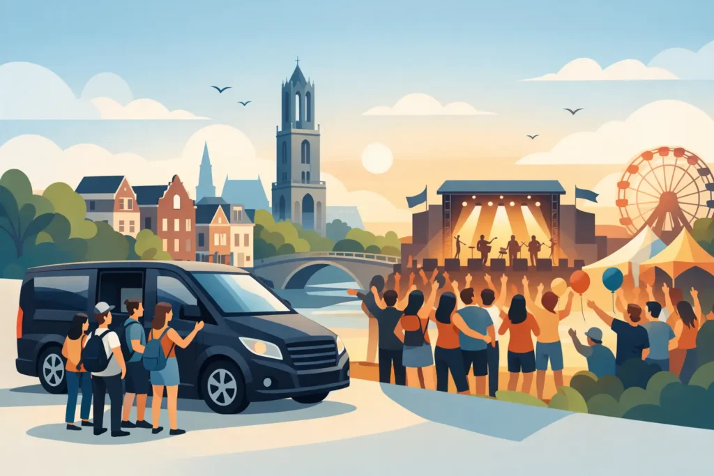 Festival vervoer Utrecht voor groepen tot 8 personen