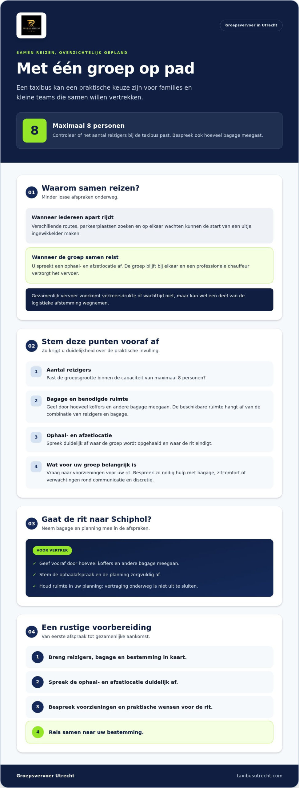 Comfortabel groepsvervoer in Utrecht: een gids voor zorgeloos reizen met uw groep