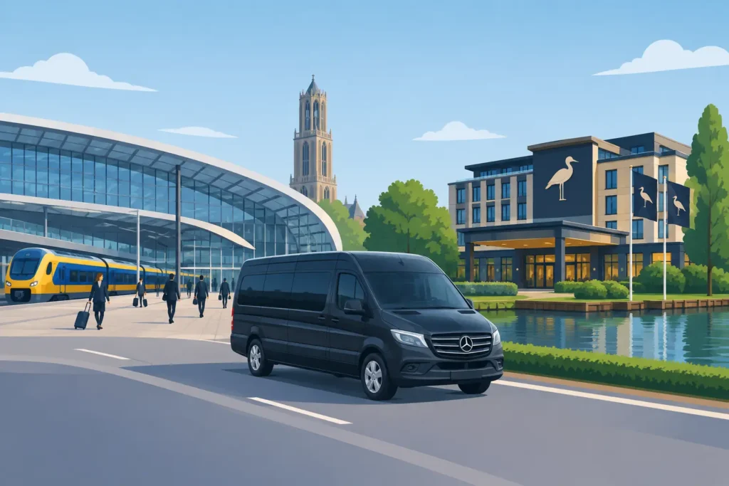 Congresvervoer Utrecht Centraal naar Van der Valk Breukelen