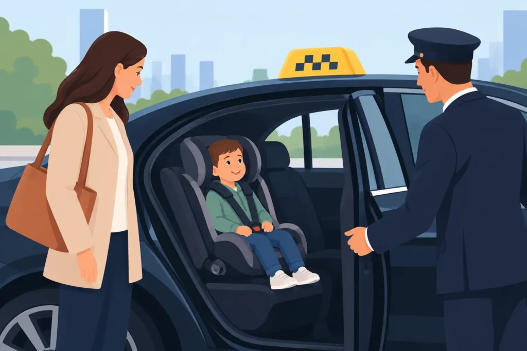 Kinderzitje in taxi aanvragen: zo regelt u het