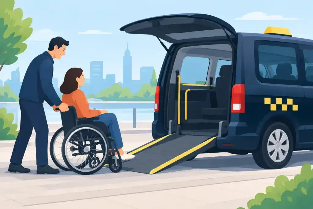 Rolstoelvervoer met taxi regelen zonder gedoe