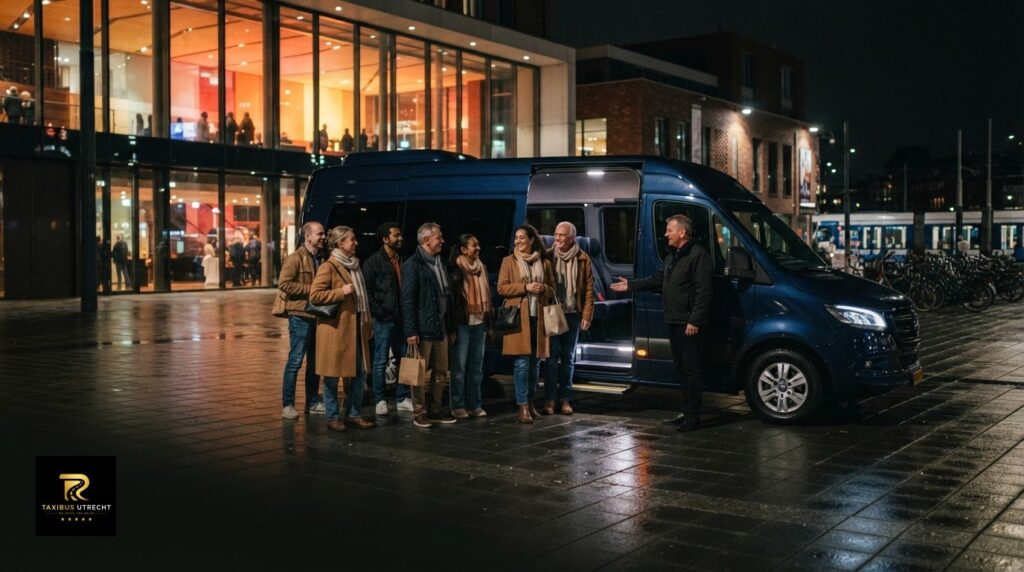 Na een evenement in TivoliVredenburg naar huis: regel je taxibus voor de nachtrit