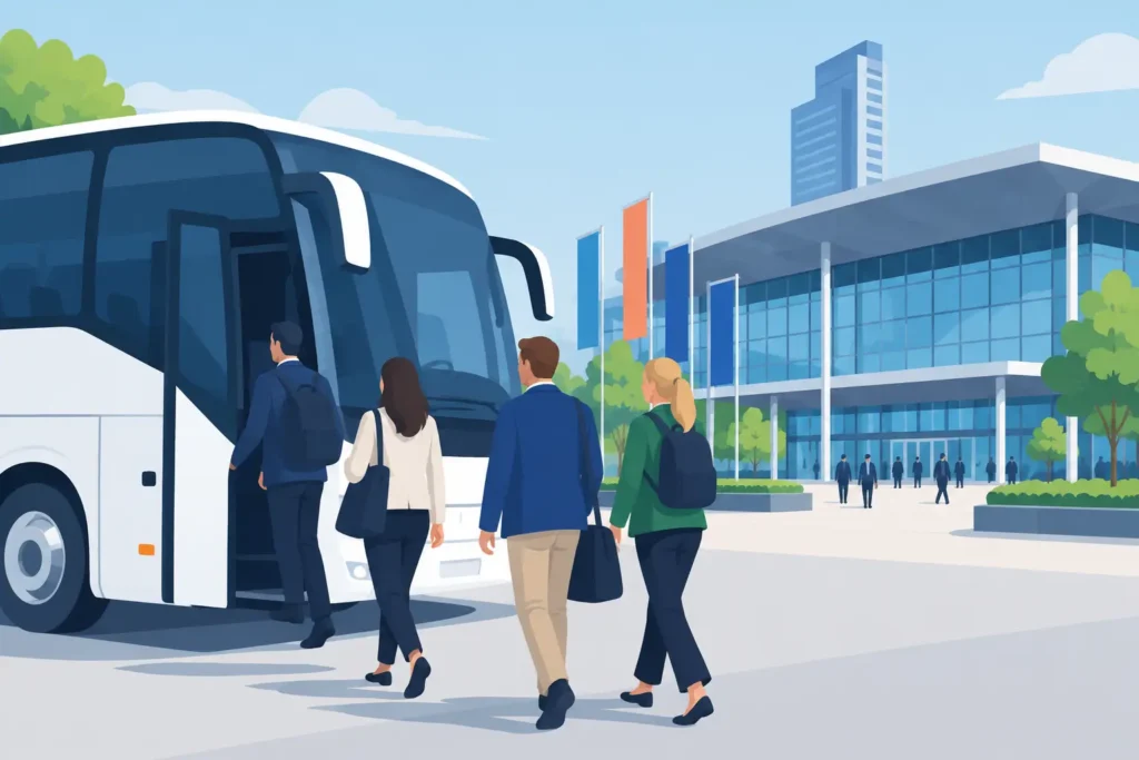 Kosten groepsvervoer naar Jaarbeurs Utrecht