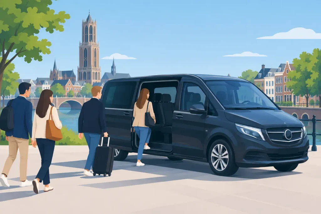 Taxibus 8 personen vanuit Utrecht reserveren